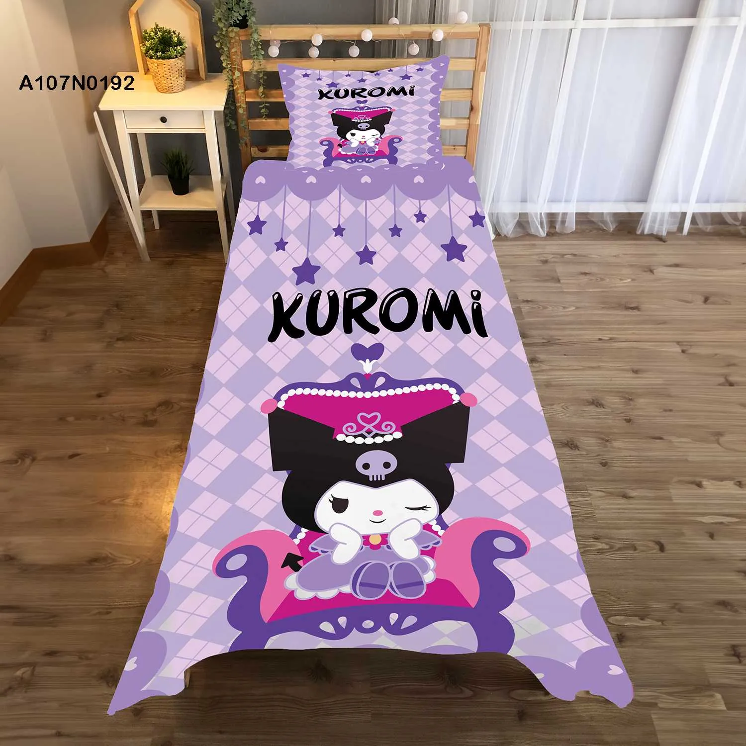 Bed Cover and Pillow Cover Set