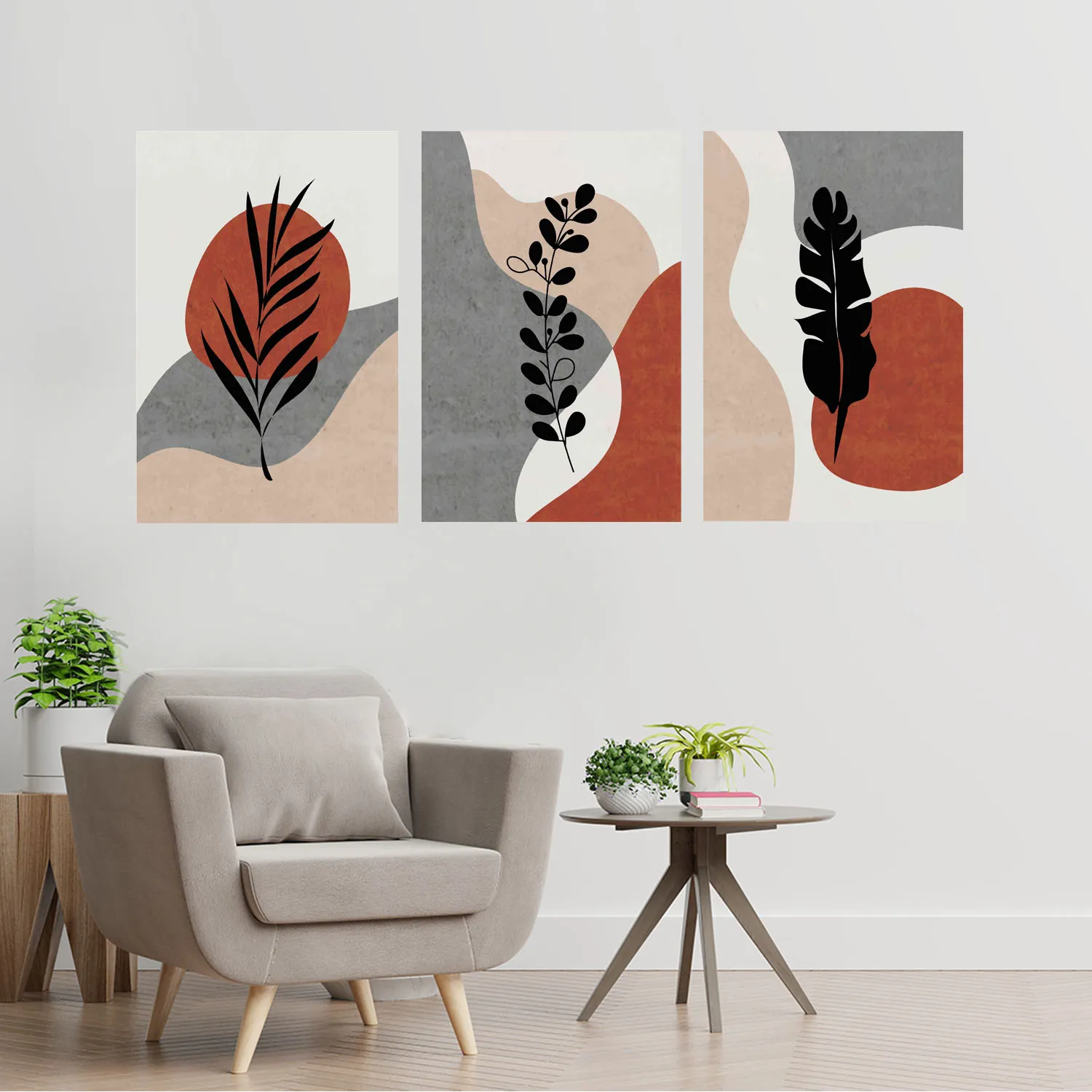 Triple Painting , 3 Pieces