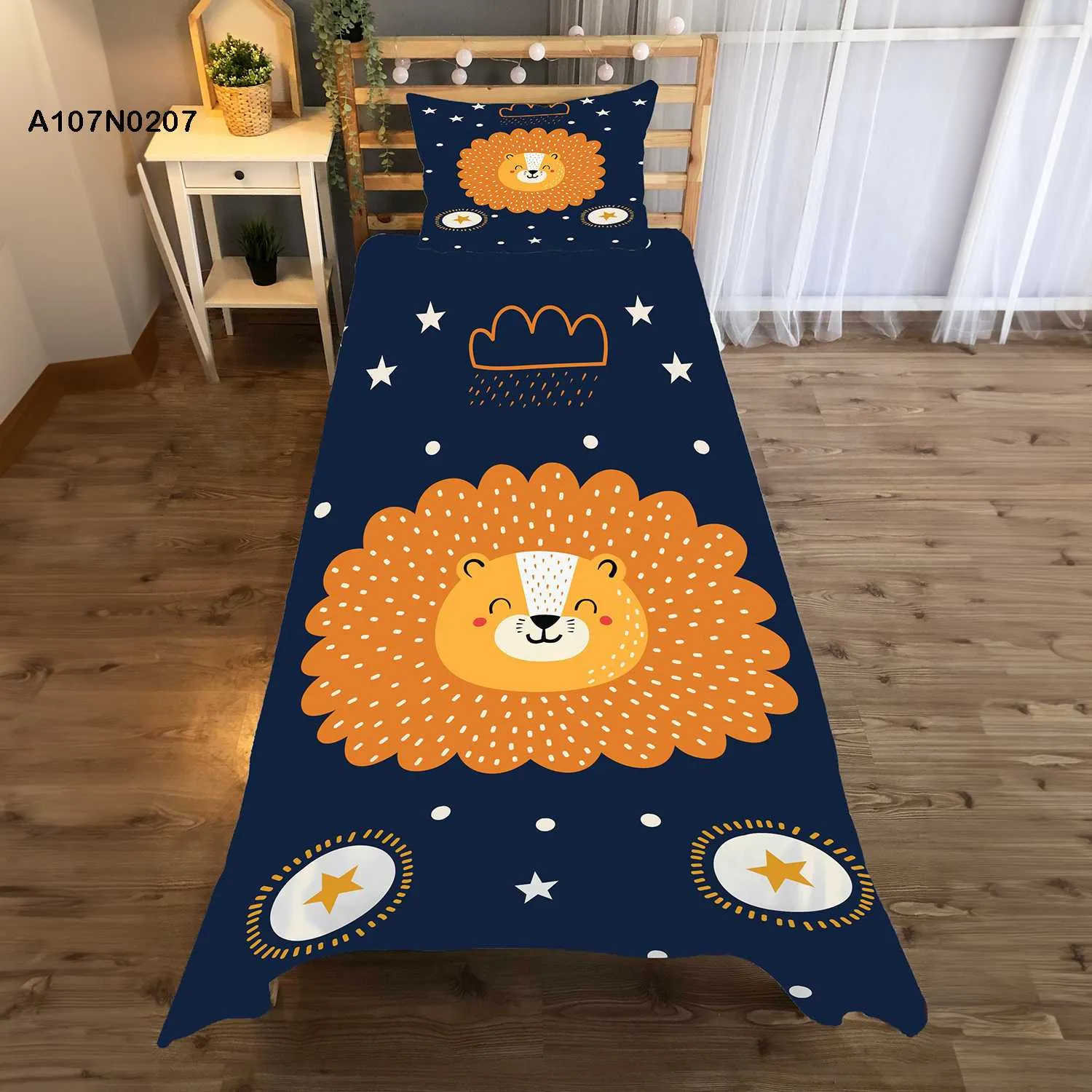 Bed Cover and Pillow Cover Set