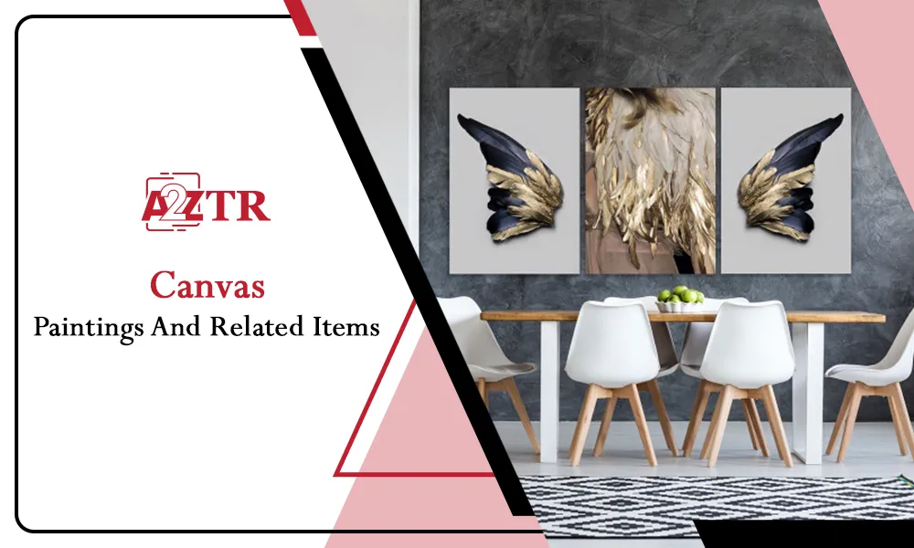 Canvas Paintings And Related Items