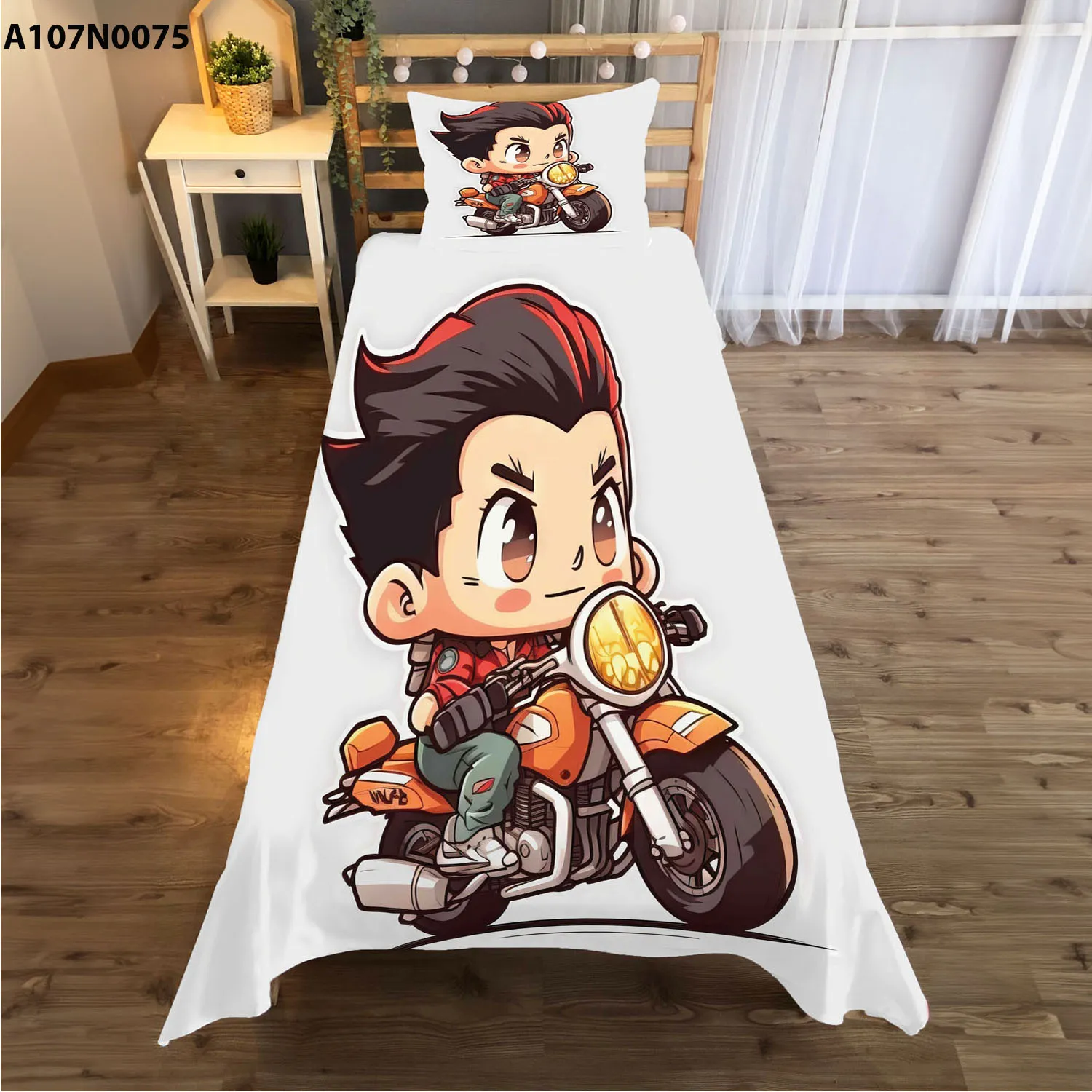 Bed Cover and Pillow Cover Set