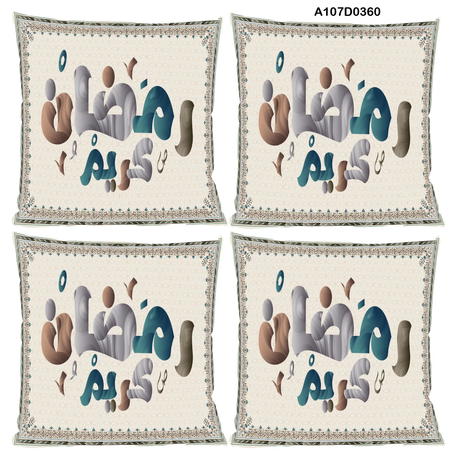 Set of Four Pillow Covers , Cushion Covers set