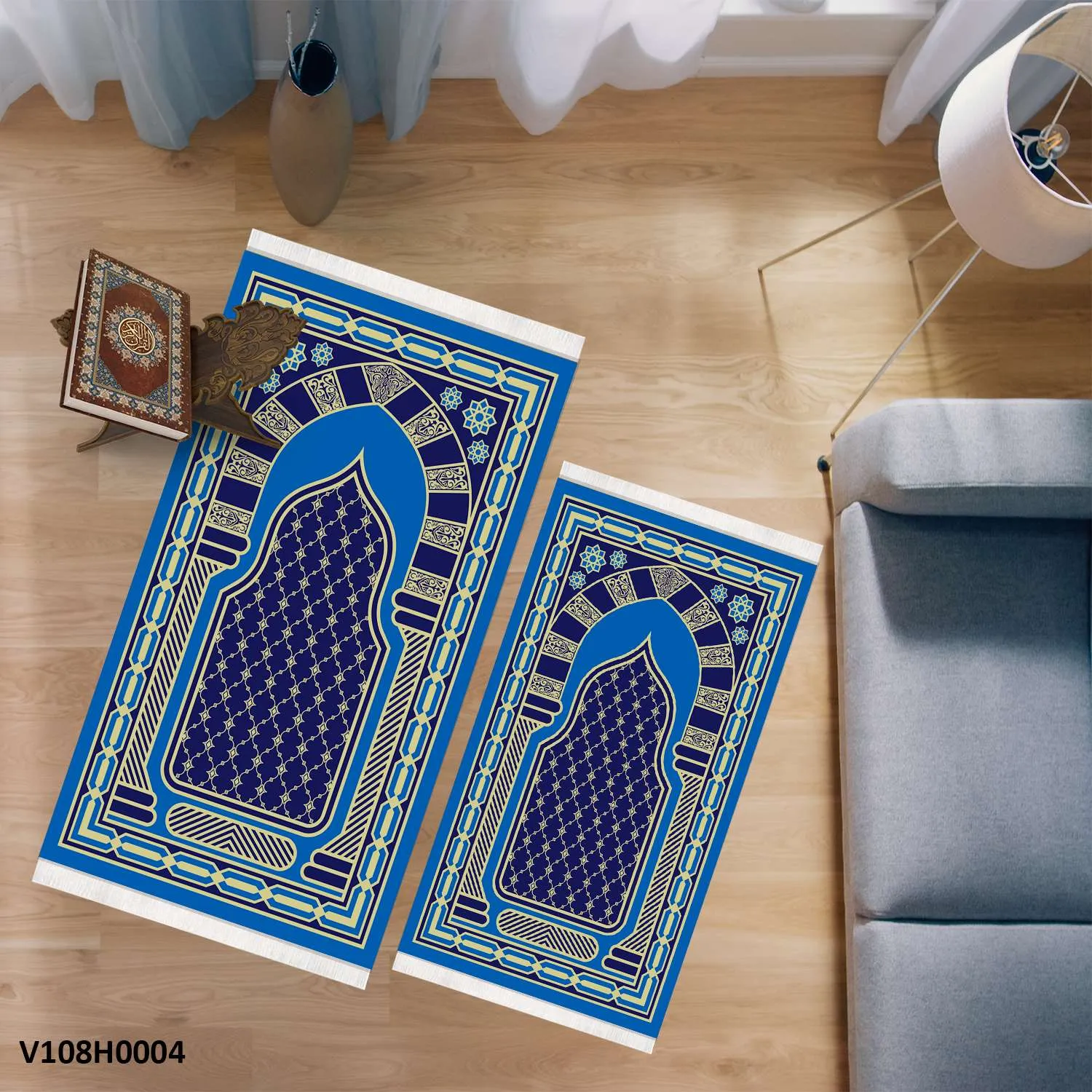 Prayer rug set for adults and children