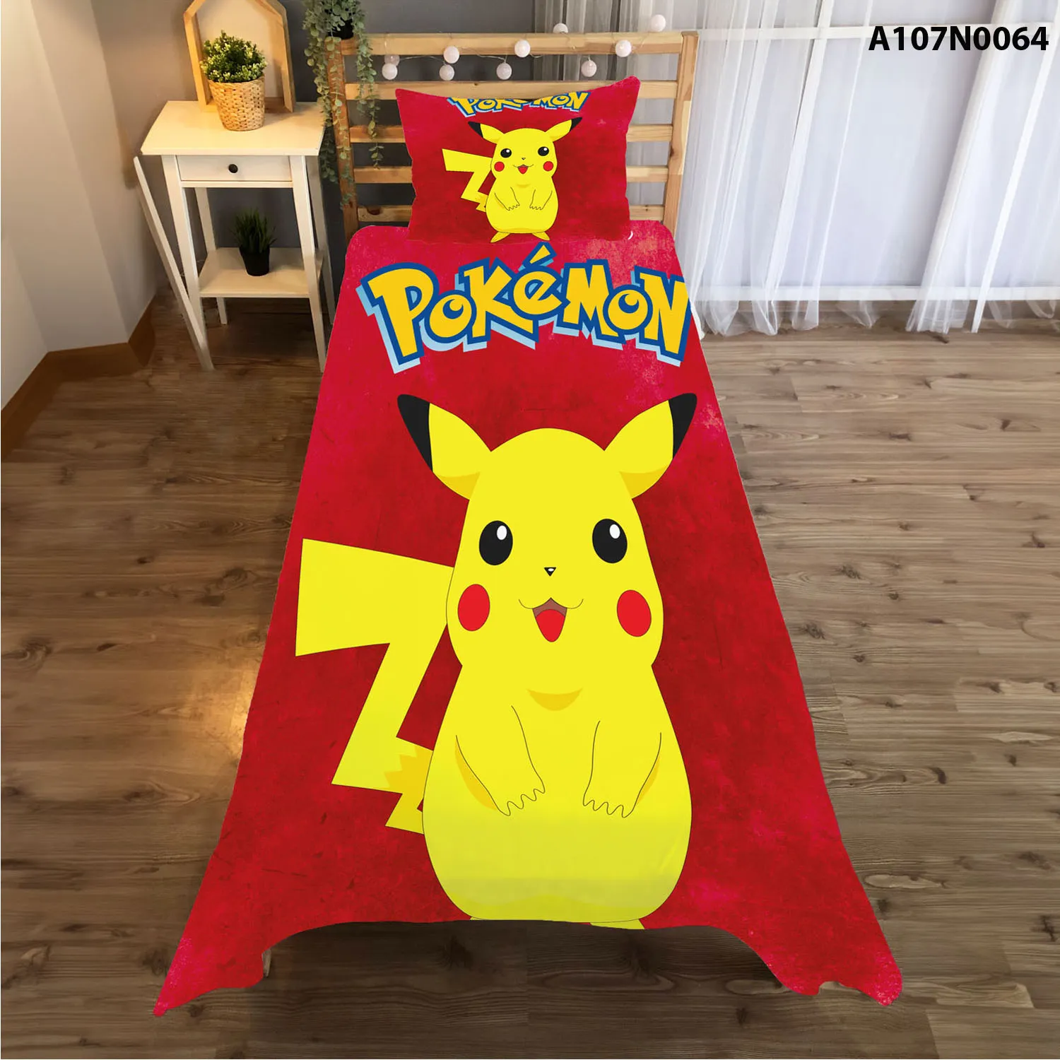 Bed Cover and Pillow Cover Set