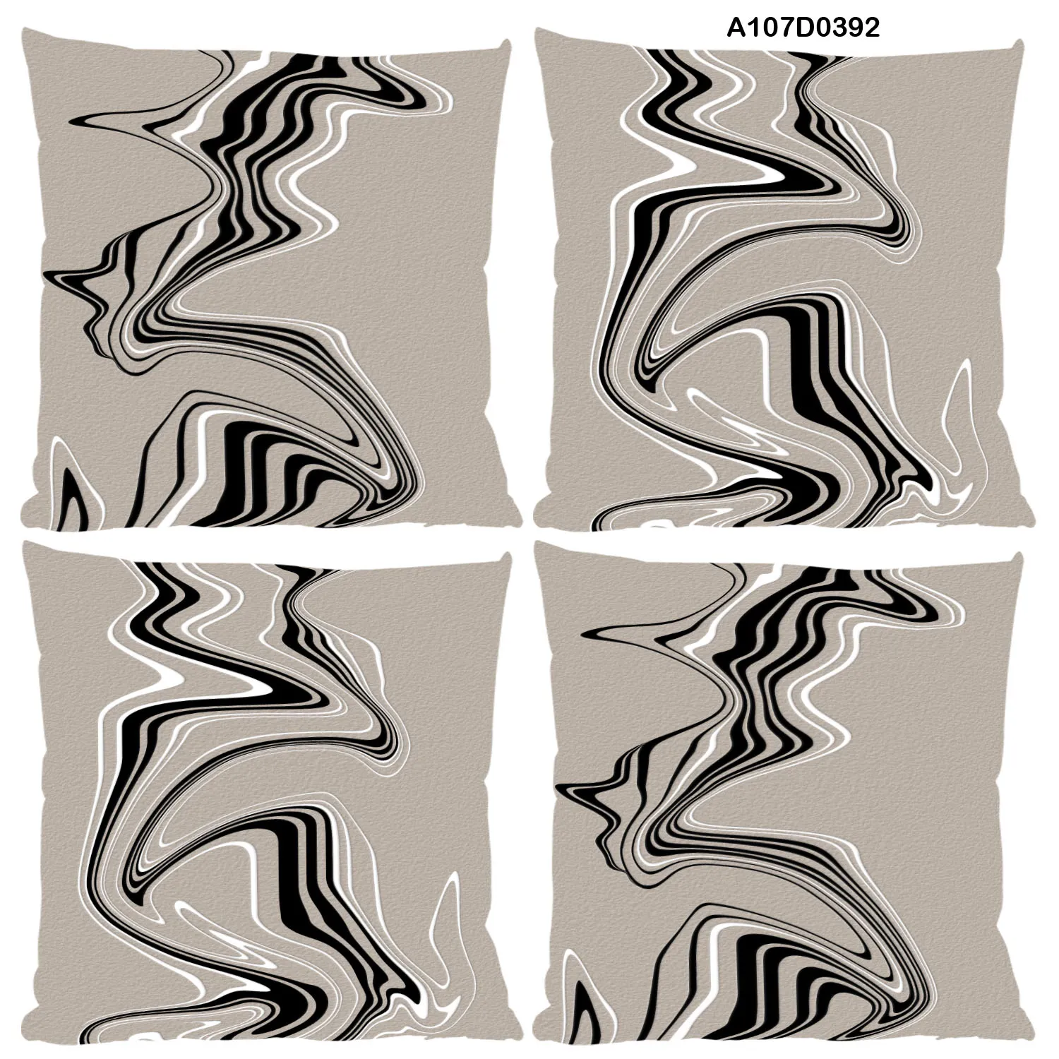 Set of Four Pillow Covers , Cushion Covers set